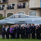 Illustration for article titled Watch This Lame NATO Flyover As Obama, Cameron & Others Look On